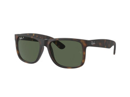 Okulary przeciwsłoneczne Ray-Ban JUSTIN z polaryzacją RB4165 865/9A