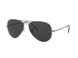 Okulary przeciwsłoneczne Ray-Ban AVIATOR METAL II z polaryzacją RB3689 004/48 62