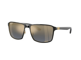 Okulary przeciwsłoneczne Ray-Ban CHROMANCE z polaryzacją RB3721CH 187/J0 59