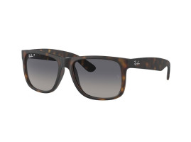 Okulary przeciwsłoneczne Ray-Ban JUSTIN z polaryzacją RB4165 865/8S