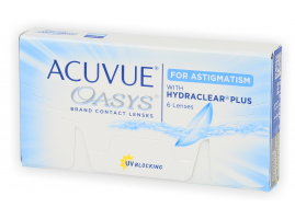 Soczewki kontaktowe dwutygodniowe Acuvue Oasys for Astigmatism 6 szt.