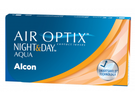 Soczewki kontaktowe miesięczne Air Optix Night&Day AQUA 3 szt.