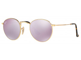 Okulary przeciwsłoneczne Ray-Ban ROUND METAL RB3447N 001/8O 50