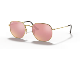 Okulary przeciwsłoneczne Ray-Ban HEXAGONAL FLAT LENSES RB3548N 001/Z2 