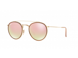 Okulary przeciwsłoneczne Ray-Ban ROUND DOUBLE BRIDGE RB3647N 001/7O