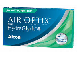 Soczewki kontaktowe miesięczne Air Optix Plus HydraGlyde for Astigmatism 3 szt.