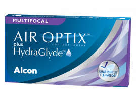 Soczewki Air Optix Plus HydraGlyde Multifocal 3 szt.