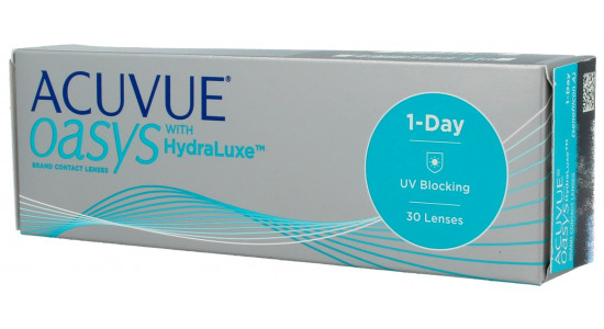 Acuvue 1-DAY Oasys 30 szt. with HydraLuxe - KRÓTSZY TERMIN WAŻNOŚCI - 01.06.2022r.
