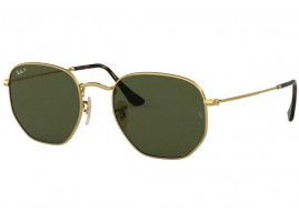 Okulary przeciwsłoneczne Ray-Ban HEXAGONAL FLAT LENSES z polaryzacją RB3548N 001/58