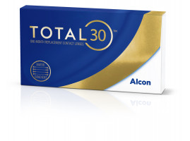 Soczewki kontaktowe miesięczne Alcon TOTAL30 - 3 szt.