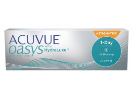 Soczewki kontaktowe jednodniowe ACUVUE OASYS HydraLuxe for Astigmastism 30 szt.