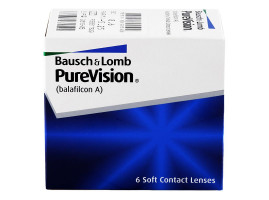 Soczewki kontaktowe miesięczne Bausch&Lomb PureVision 6 szt.